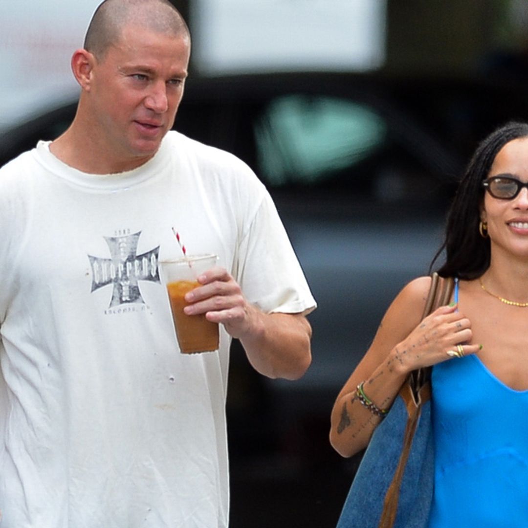 Zoë Kravitz, de cita con Channing Tatum con el vestido noventero más atrevido y 'sexy'