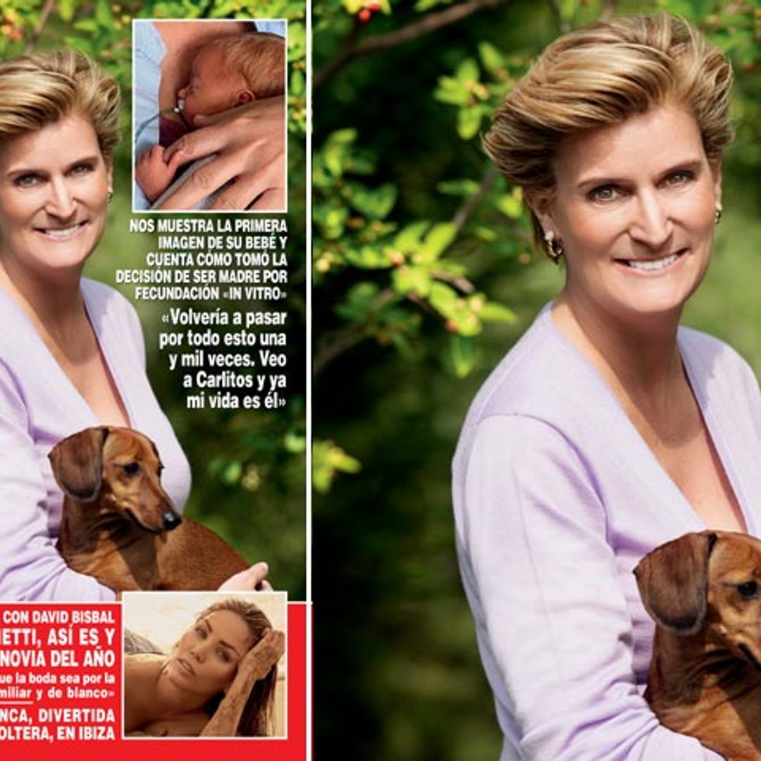 En ¡HOLA!, María Zurita de Borbón habla por primera vez de su drama con final feliz