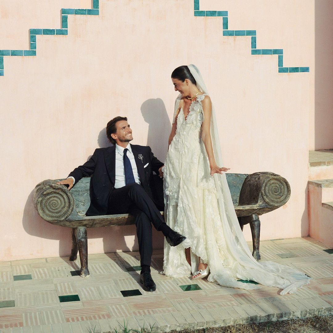 La novia que se casó con dos vestidos alta costura de Dior