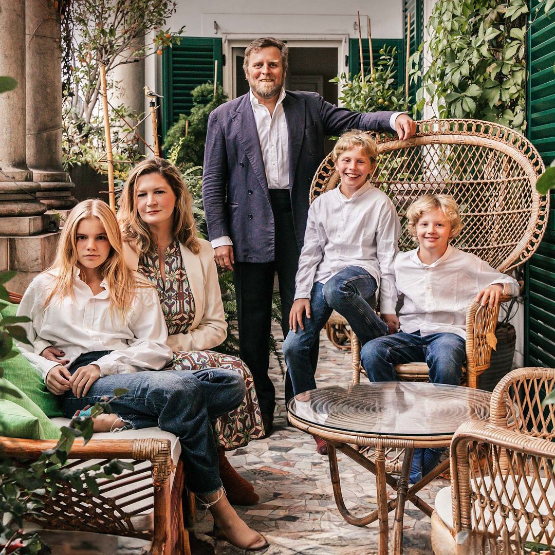 La casa ¡HOLA!: Carl y Katharine Kostyal nos abren las puertas de su ‘palazzo’ en Milán