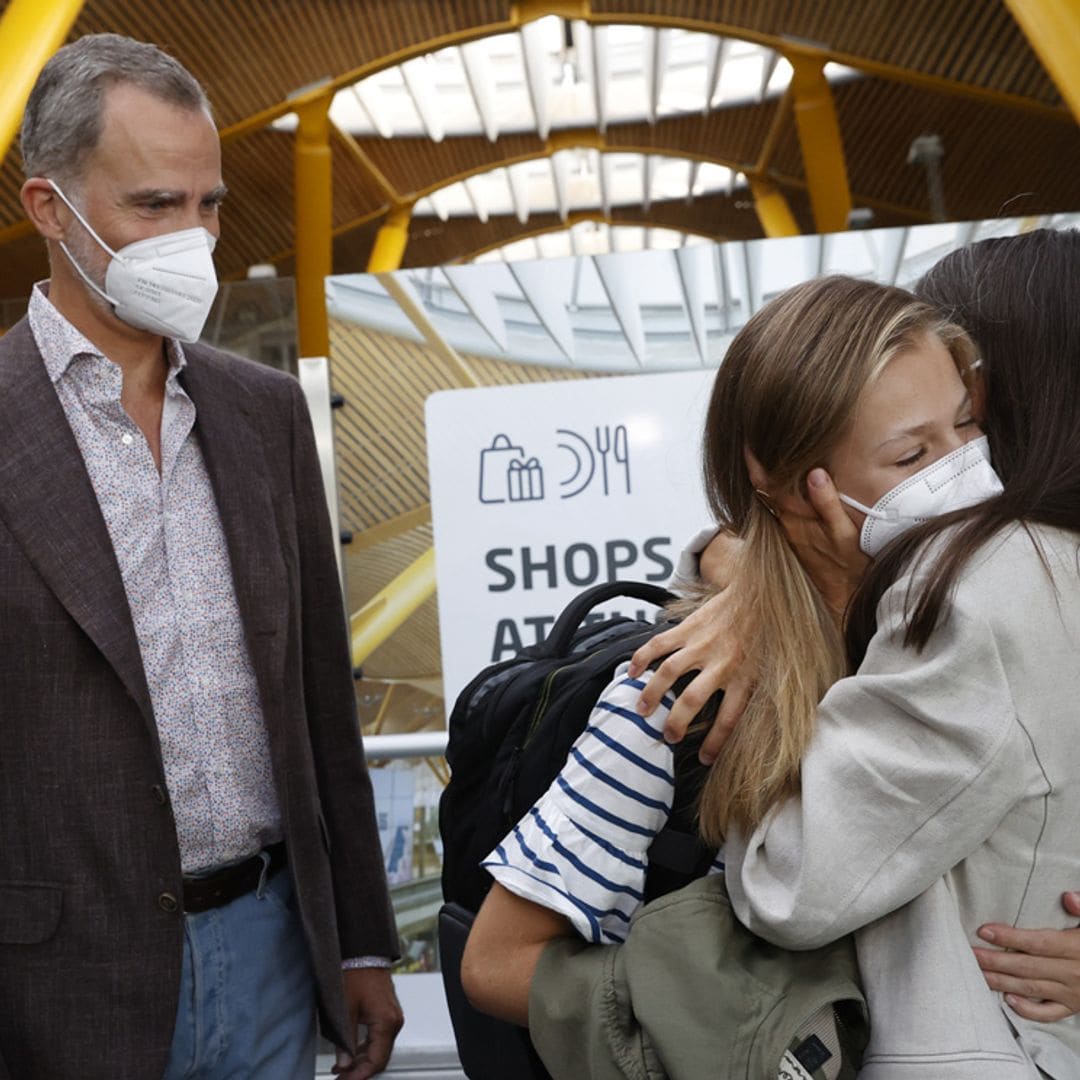 La emoción del rey Felipe al ver cómo su hija sigue sus pasos