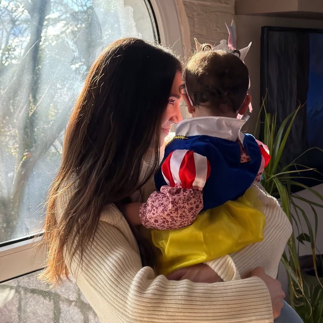 Celia Pedraza muestra cómo ha crecido su hija María: "Dos años de infinito amor"
