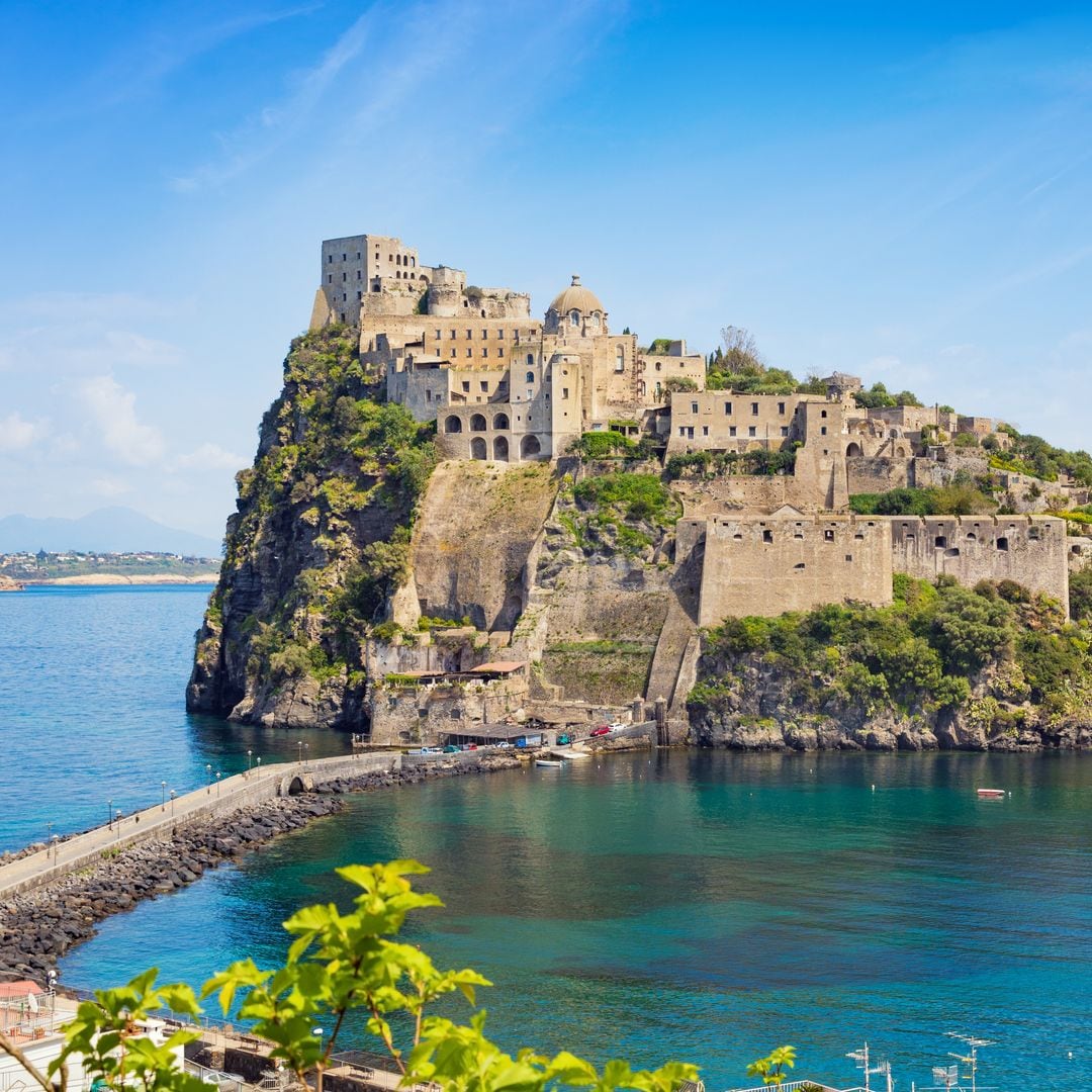 Castillo Aragonese de la isla de Ischia, Italia