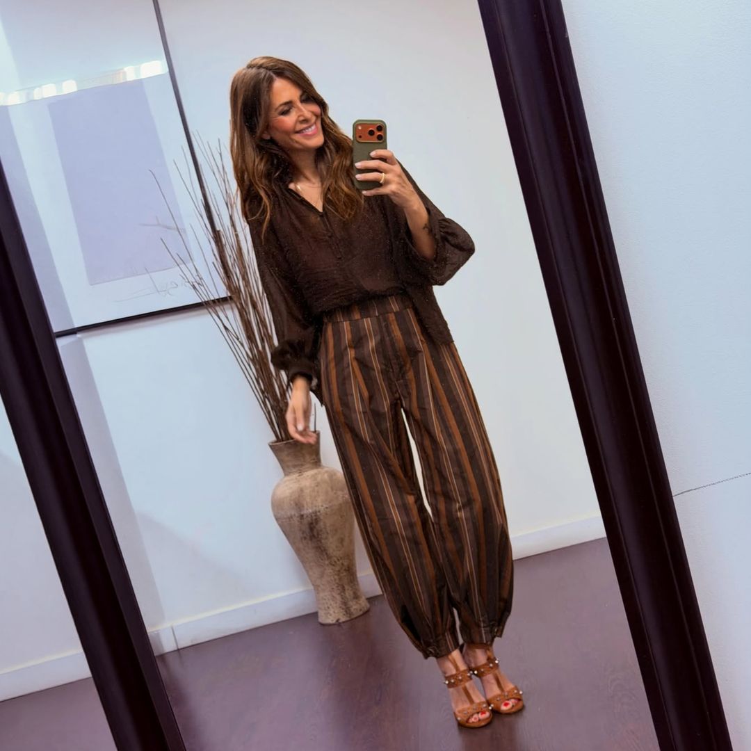 Nuria Roca mezcla lujo y firmas españolas en el look boho más elegante de la temporada