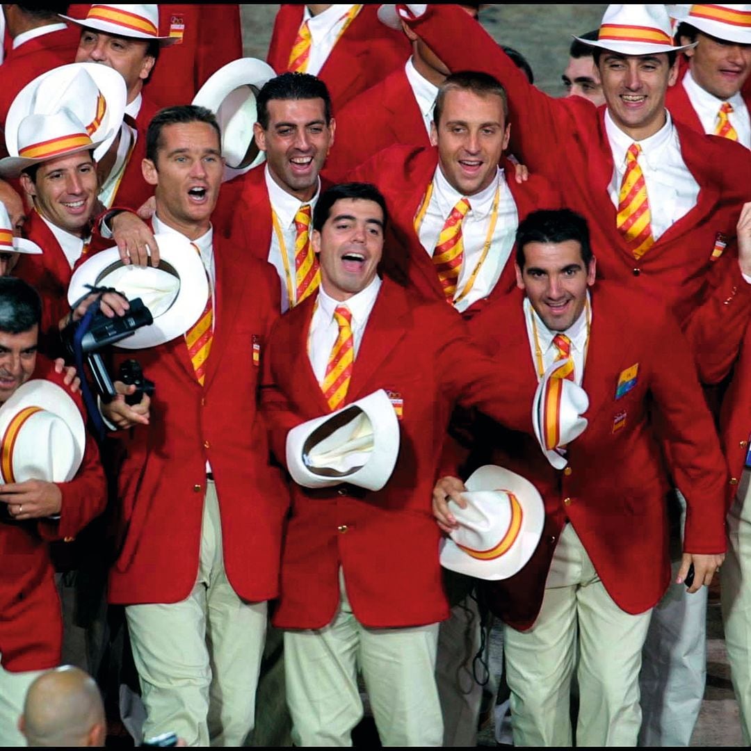  Iñaki Urdangarin como jugador de balonmano, participó en tres Juegos Olímpicos, aquí en Barcelona 92