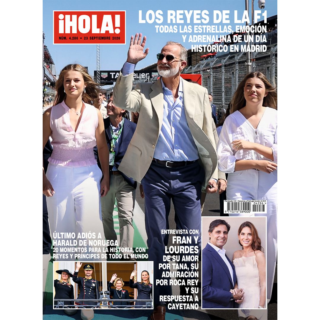 Los reyes de la Fórmula 1, las entrevistas más esperadas y reportajes únicos: lo que podrás encontrar en este nuevo número de ¡HOLA!