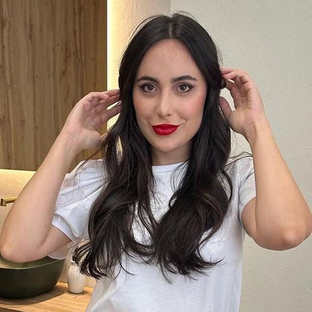 Con ilusión, Ivana, la hermana de Georgina Rodríguez, muestra la carita del bebé que espera