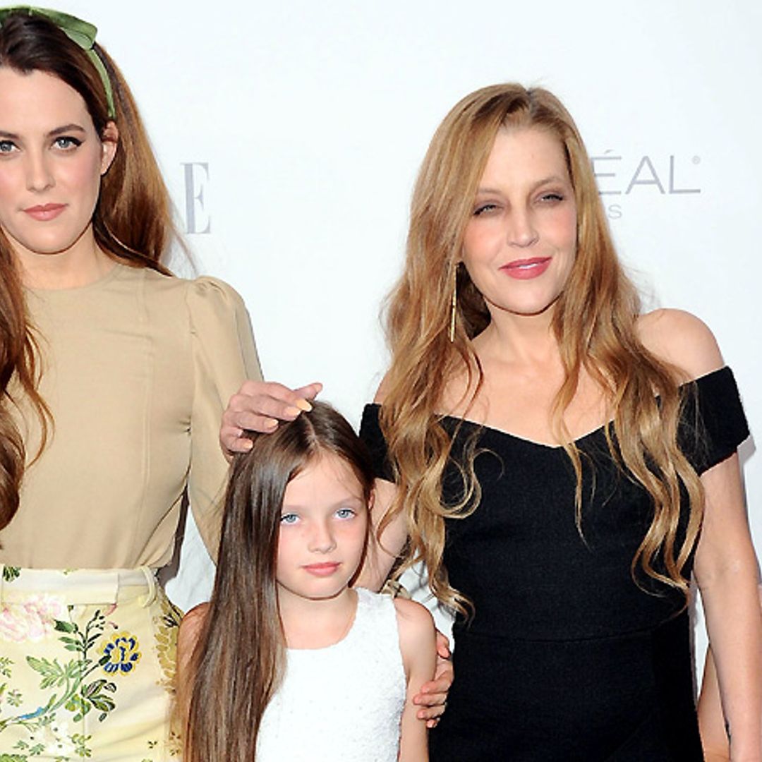Lisa Marie Presley y sus hijas, como (cuatro) gotas de agua