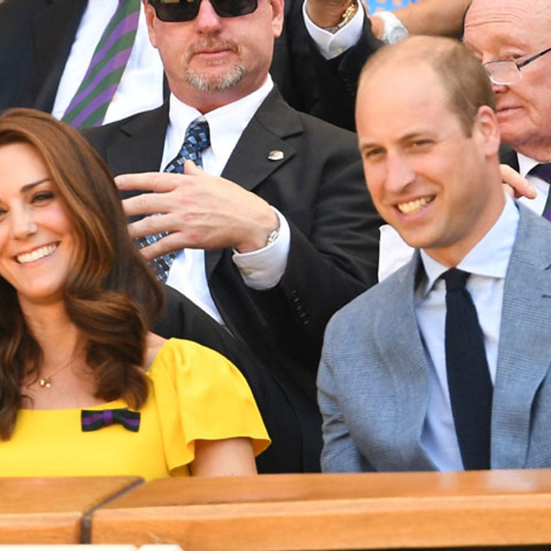 Los Duques de Cambridge, testigos de excepción de la gran final de Wimbledon
