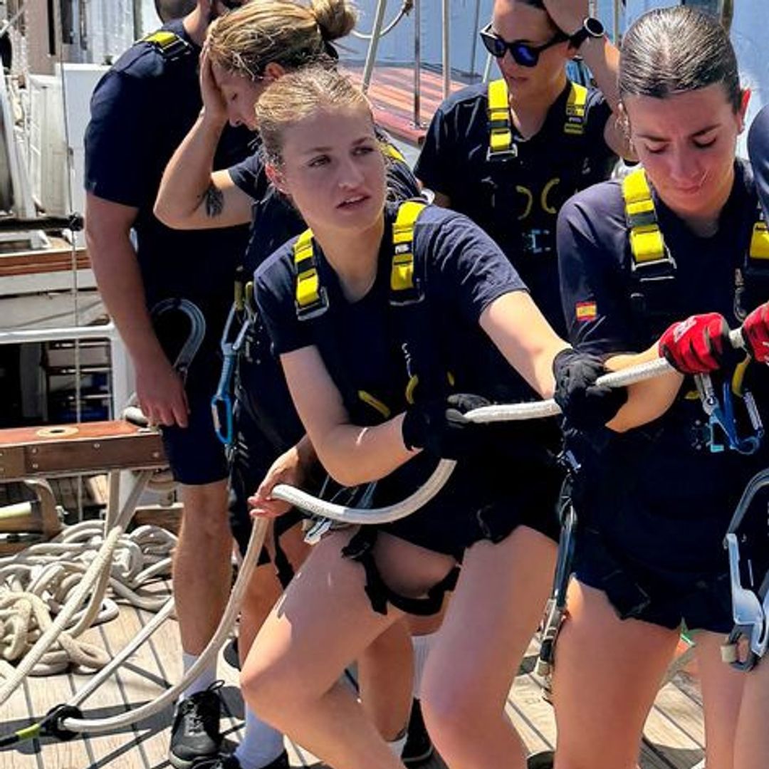 La princesa Leonor, a pleno pulmón en las regatas de Murcia: su ataque de risa cuando la piragua está a punto de volcar
