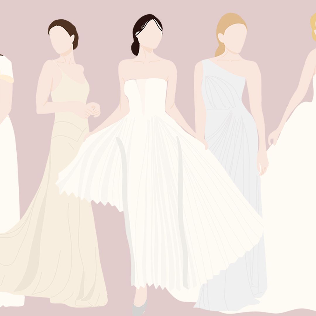 Tipos de faldas de novia: ¿cuál es la mejor para el vestido de tu boda?