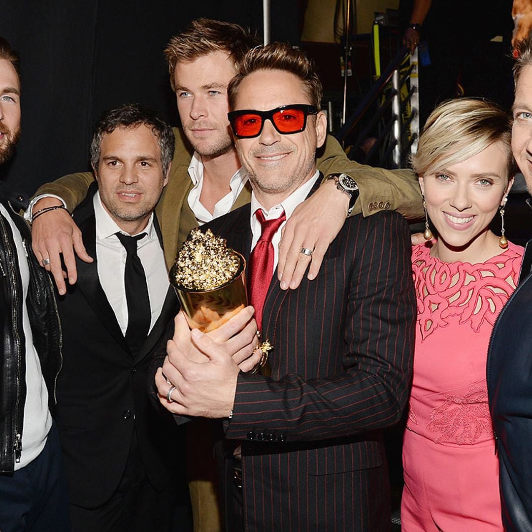 La boda sorpresa de Chris Evans ('Capitán América') rodeado de sus amigos superhéroes