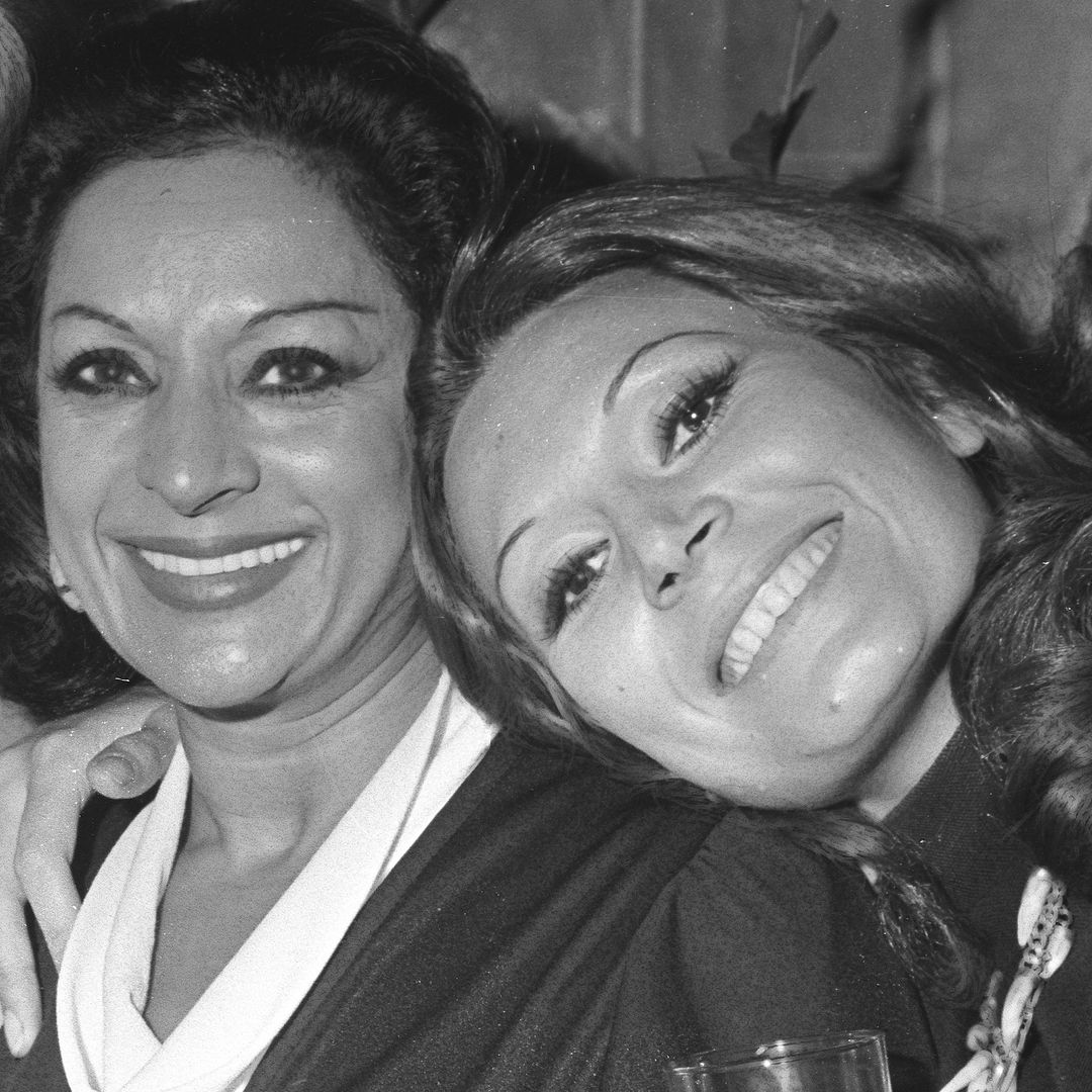 Lola Flores y Rocío Jurado en Madrid en 1973