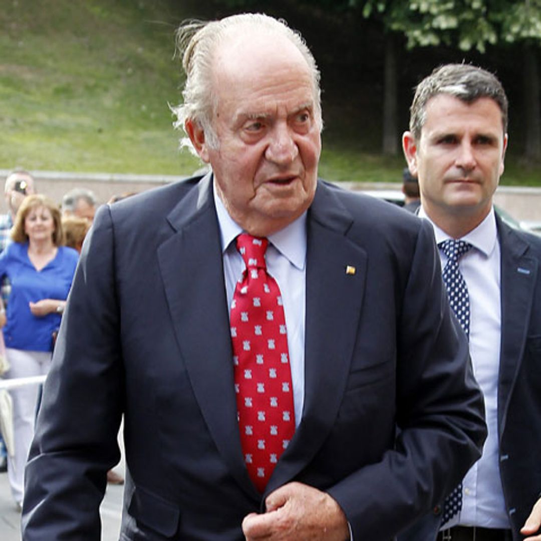 ¿Qué hizo el rey Juan Carlos después de la comunión de su nieta, la infanta Sofía?