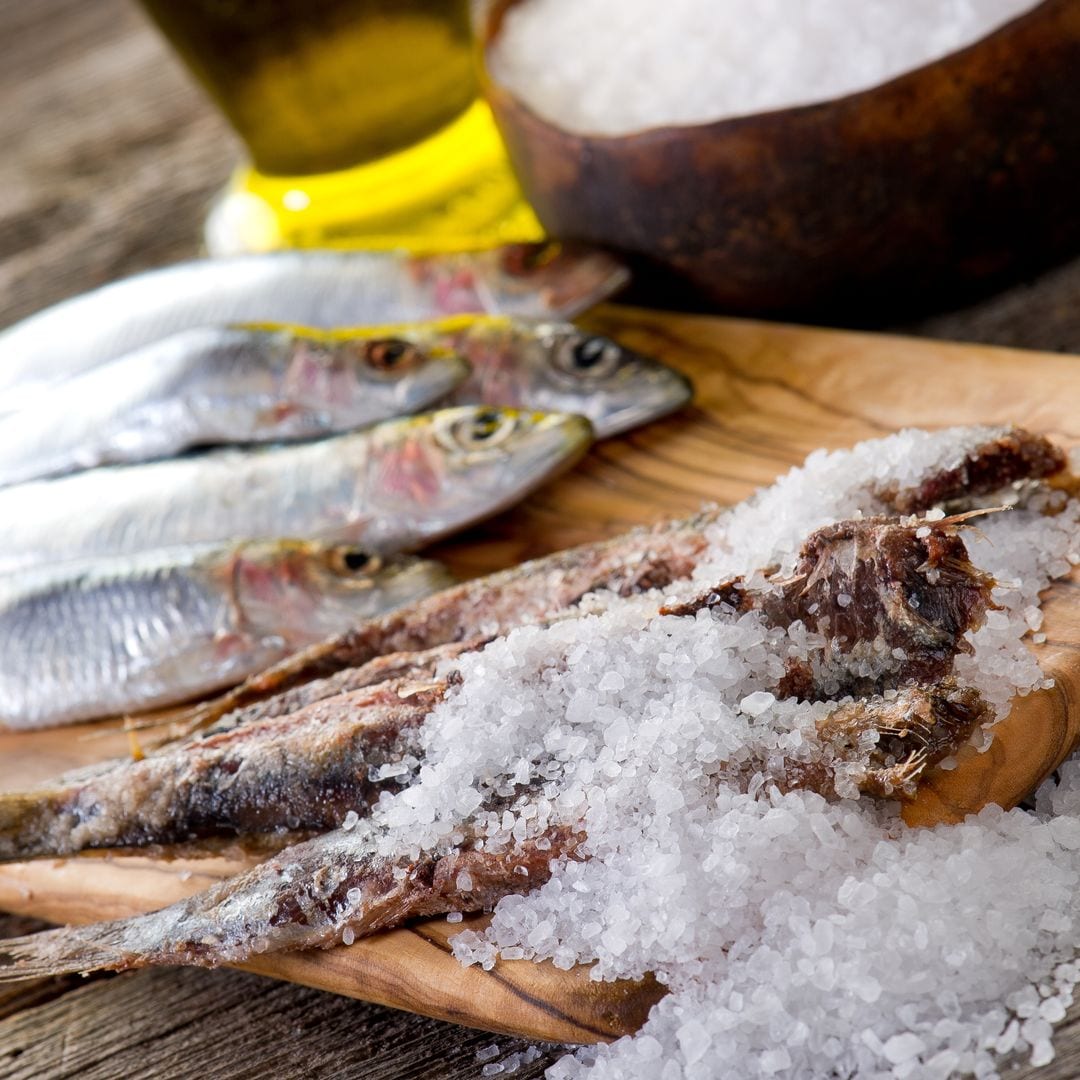 Sardinas a la sal