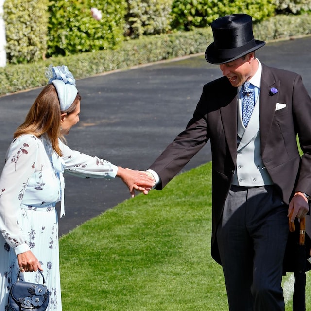 Guillermo de Inglaterra y Carole Middleton en 2024