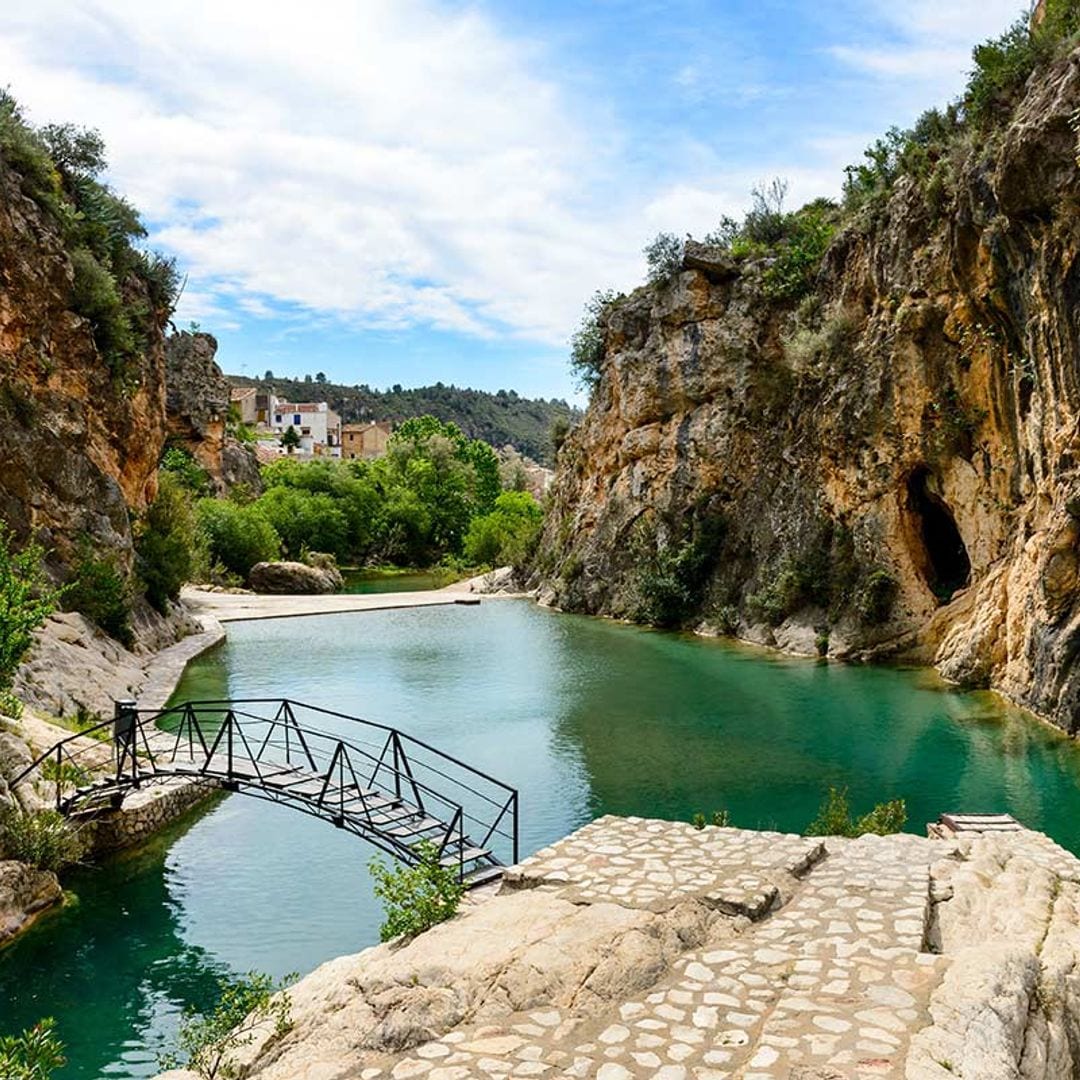 Piscinas de Bolbaite, una joya natural en la comarca de la Canal de Navarrés, en Valencia