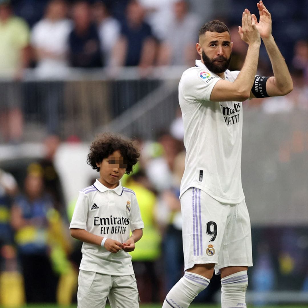Karim Benzema, Leo Messi y Joaquín hacen cómplices a sus hijos de su 'despedidas' deportivas