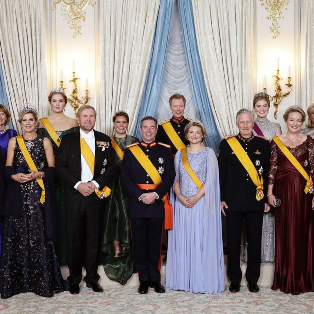 Los Grandes Duques ofrecen su primera gran cena de gala: de los invitados al menú con guiños a su boda