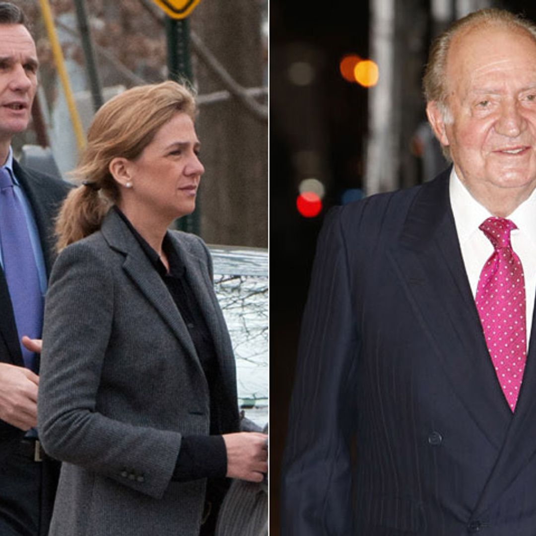 El rey Juan Carlos viaja a Ginebra para celebrar el cumpleaños de Iñaki Urdangarin pero no se deja ver por el domicilio familiar