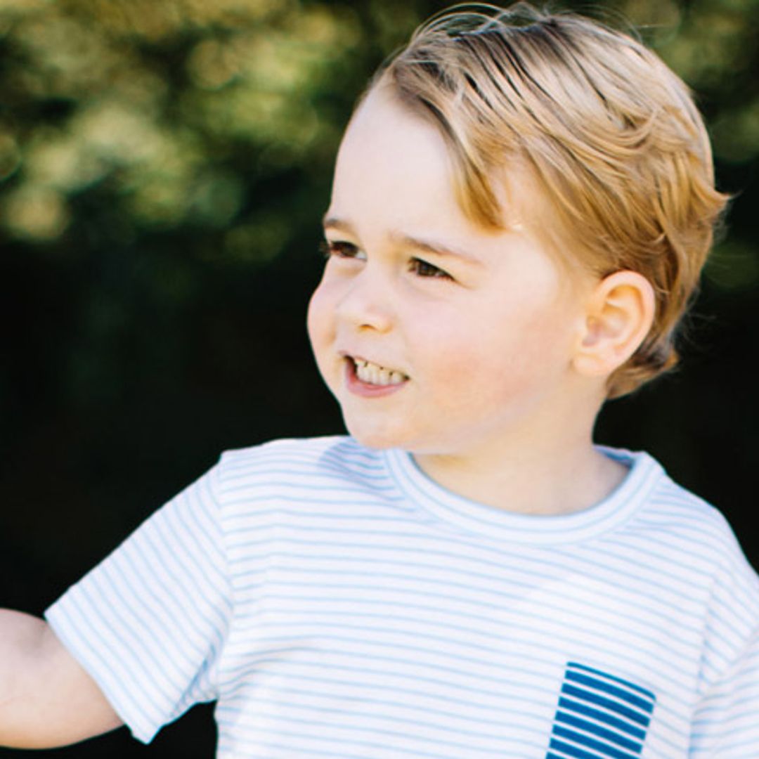 El príncipe George de Cambridge y sus impecables modales