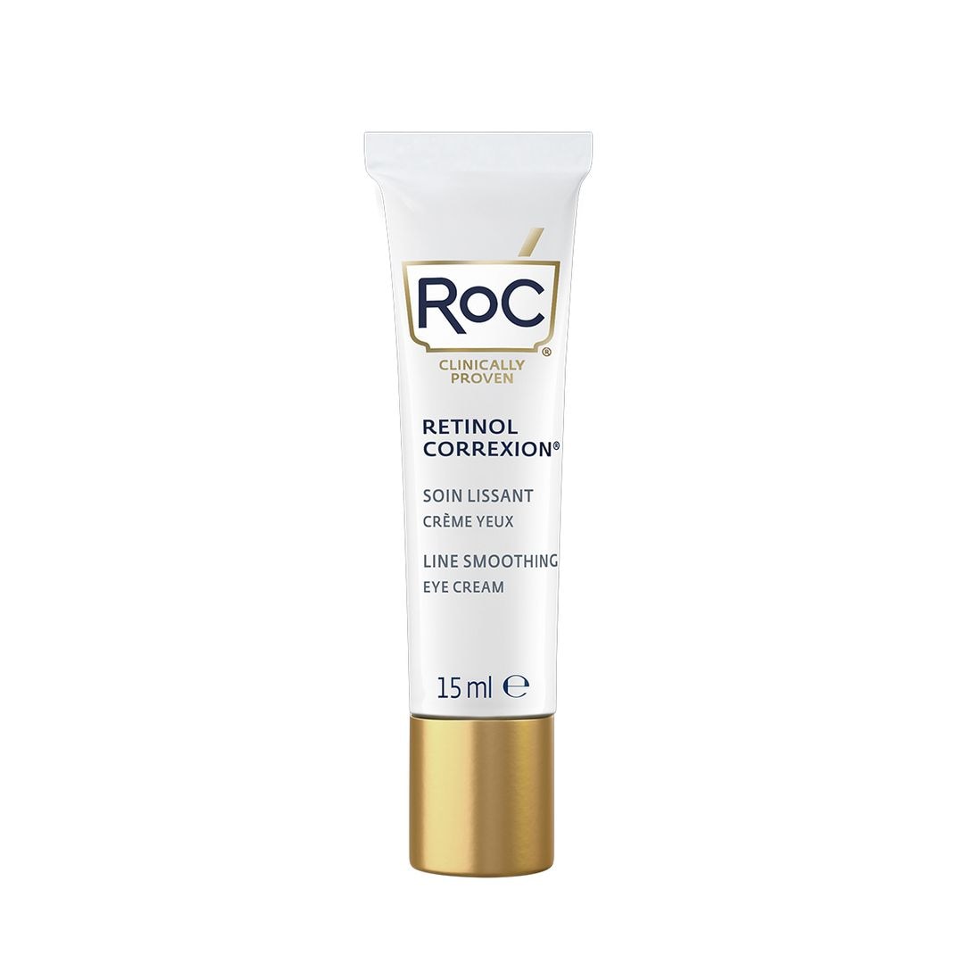 Retinol Correxion® Line Smooting, de RoC® (29,90 euros), con RoC® Retinol para suavizar arrugas y líneas de expresión, 