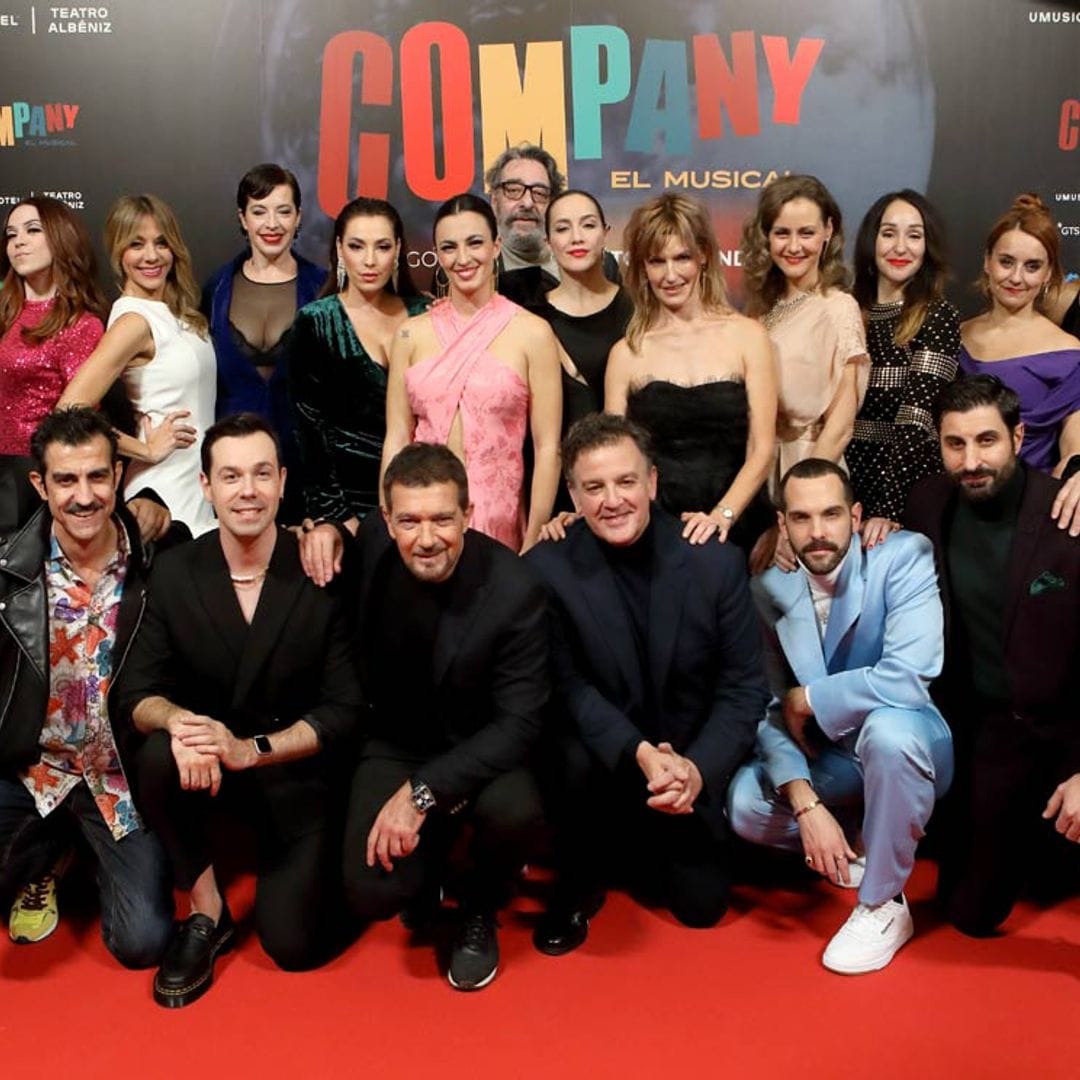 Antonio Banderas estrena su musical 'Company' en Madrid rodeado de amigos y rostros populares
