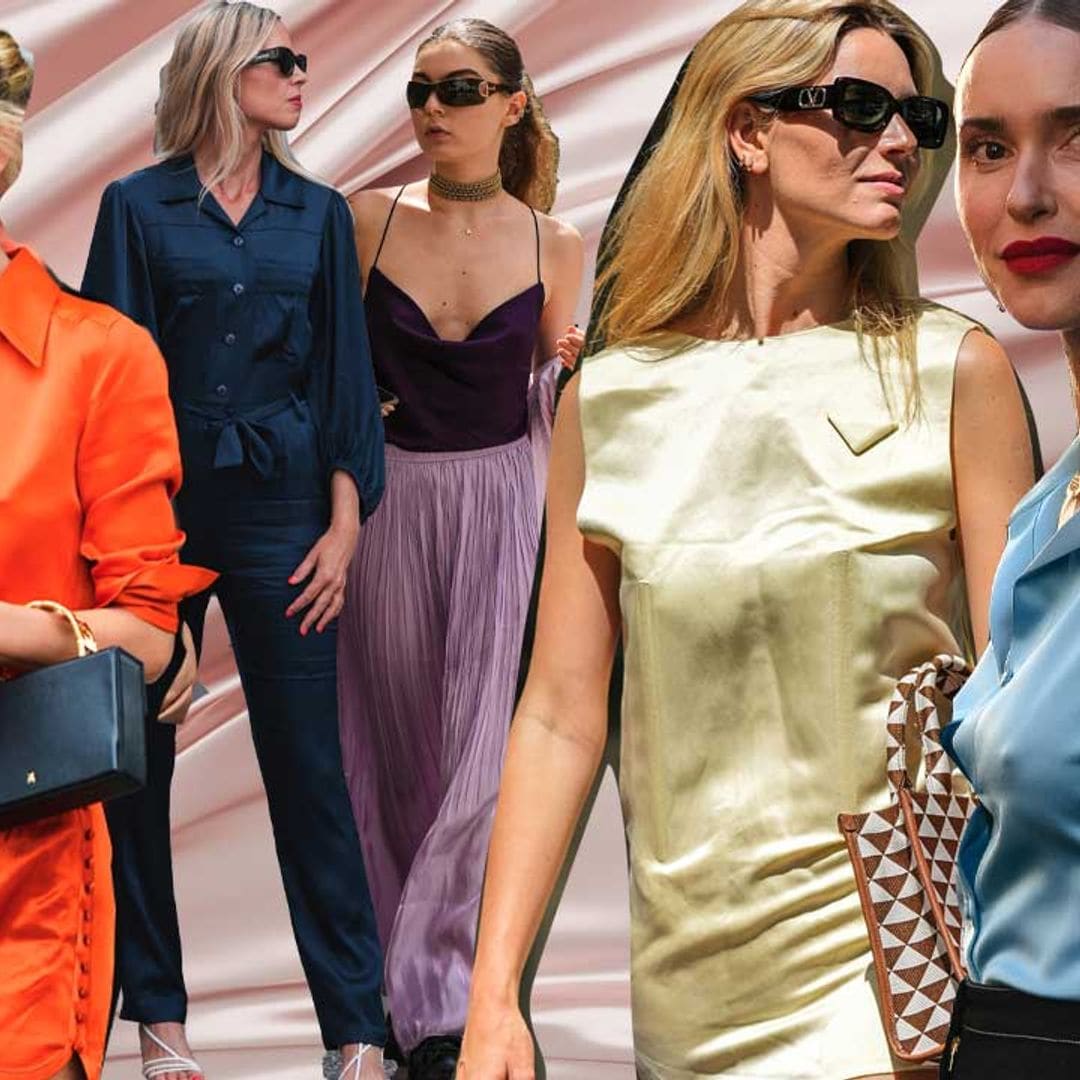 Efecto satinado: la tendencia del verano se lleva más allá del clásico 'slip dress'