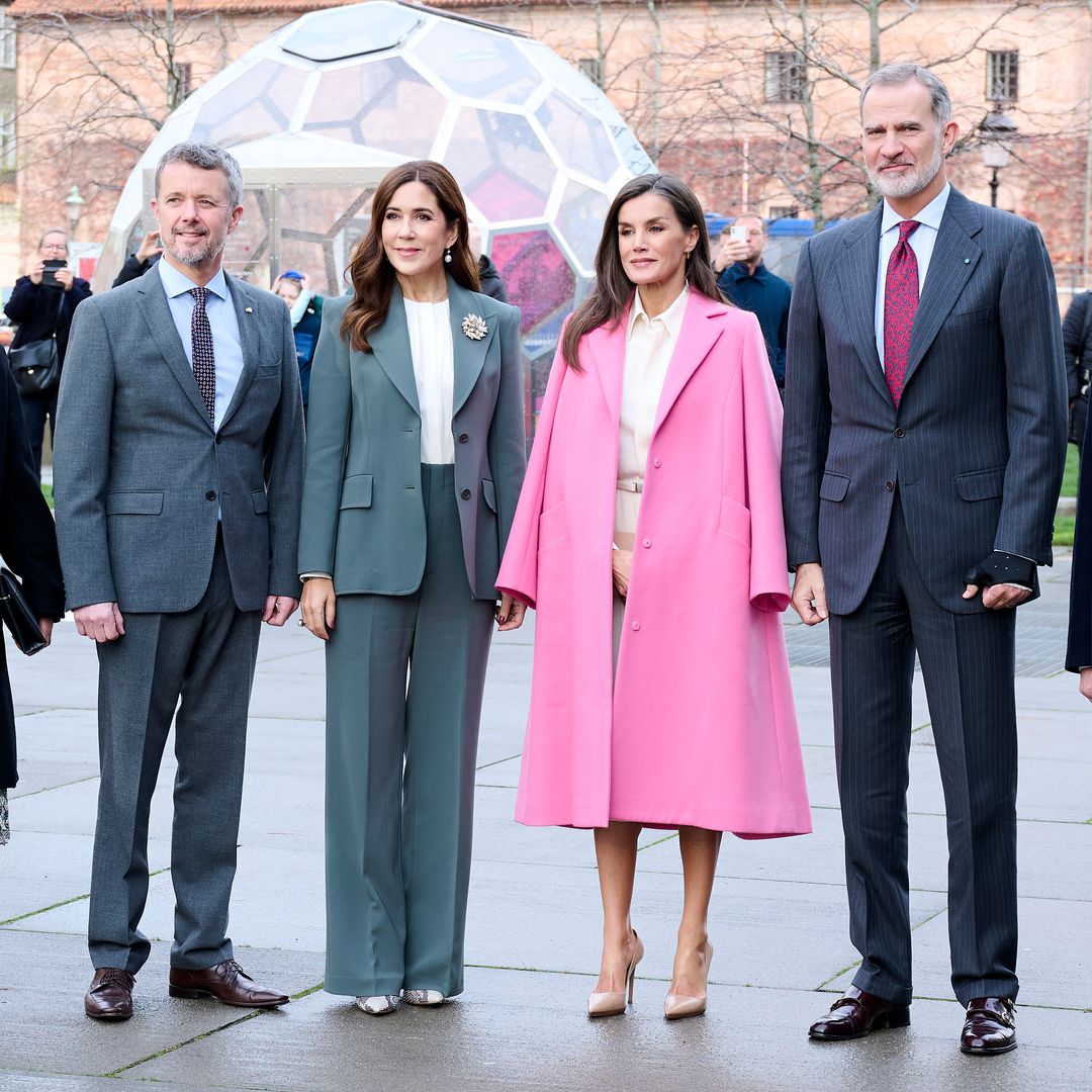 Federico X y Mary de Dinamarca y Felipe VI y Letizia de España, en Copenhague (noviembre de 2023)