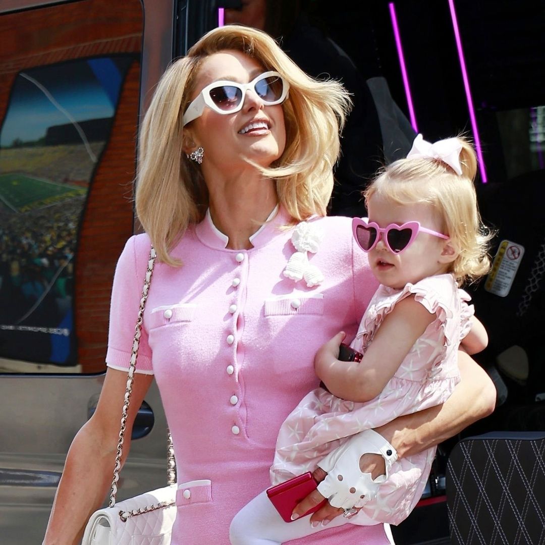 Los hijos de Paris Hilton, dos 'mini fashion victims' a juego con su madre