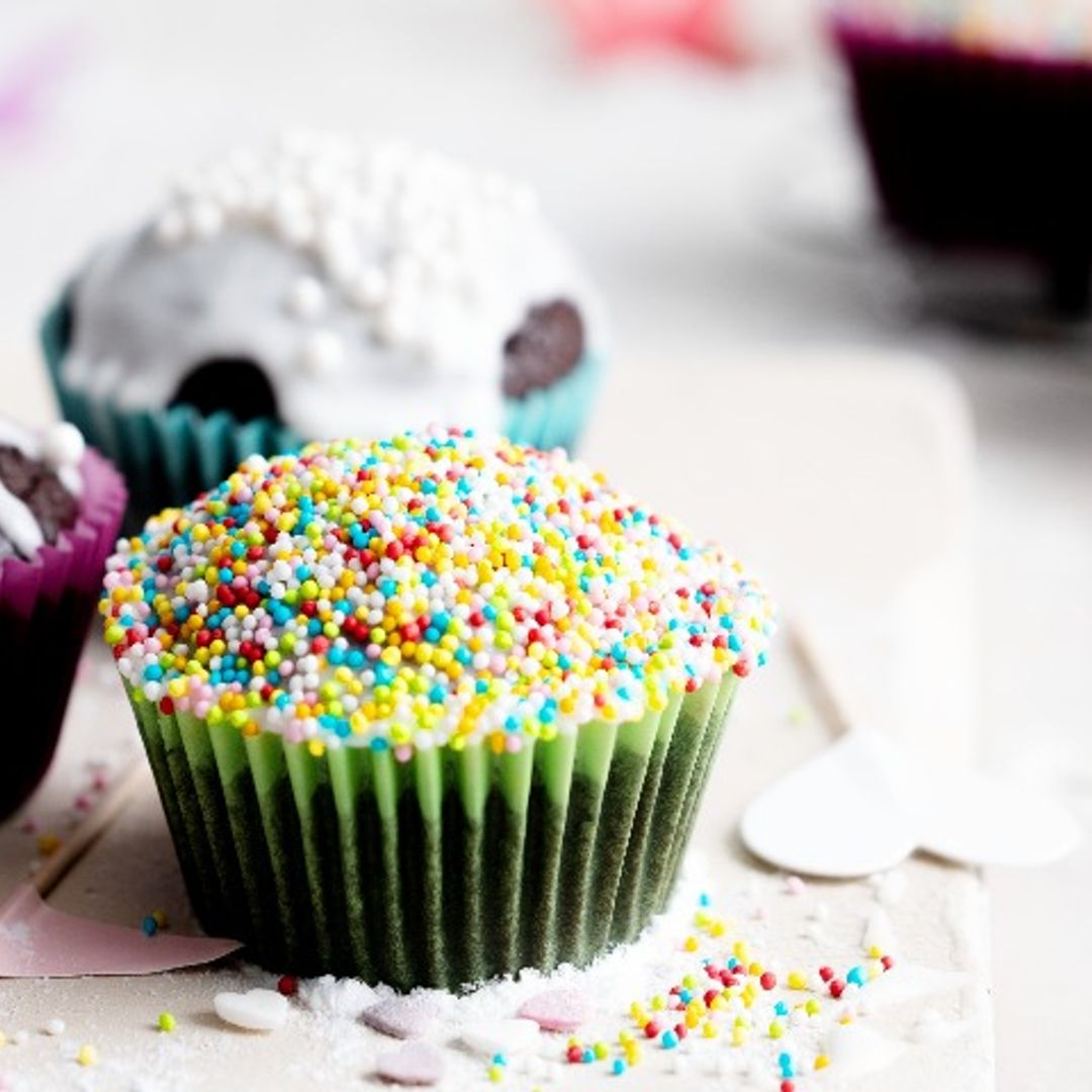 Magdalenas de chocolate y zanahoria