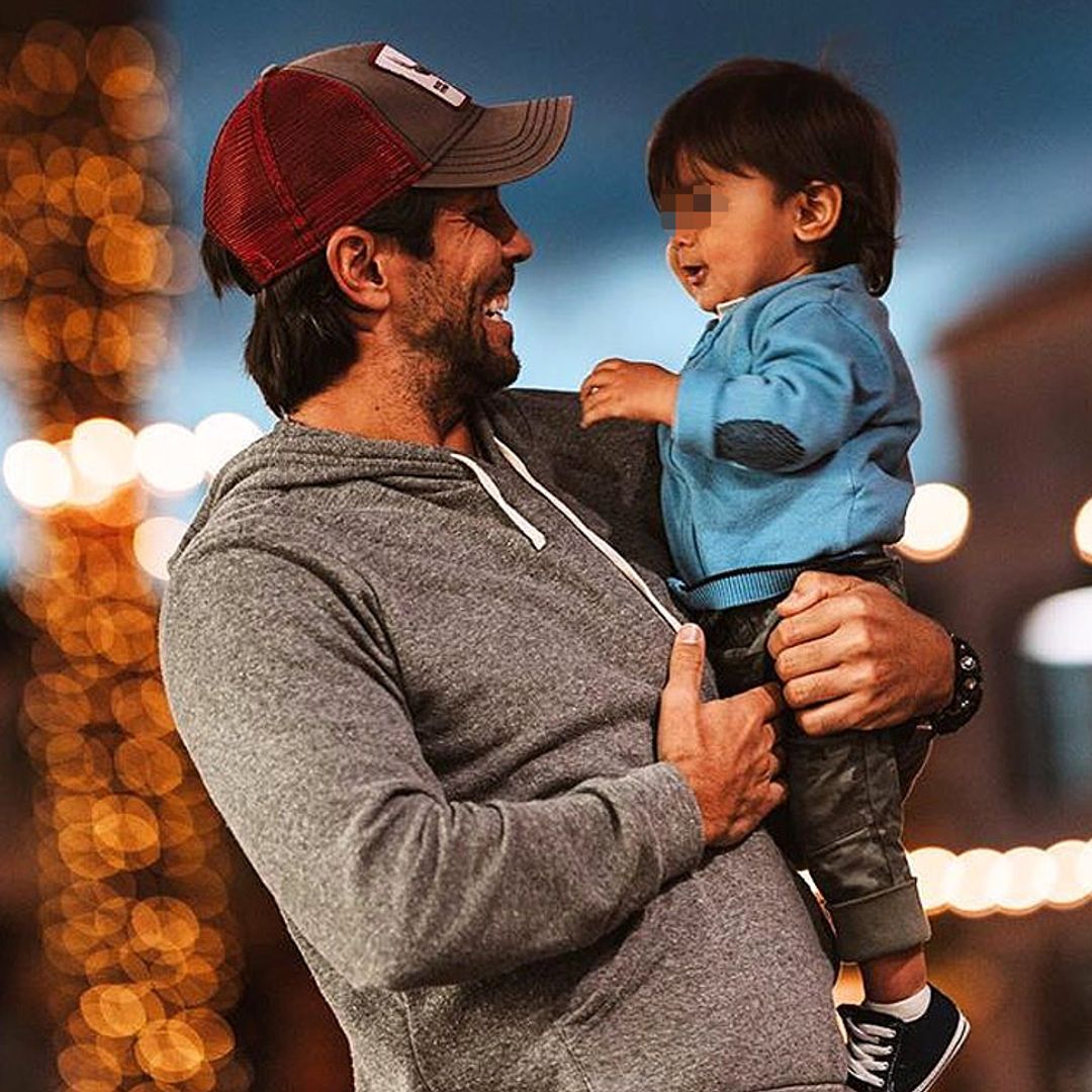 ¿Baloncesto con raqueta? El hijo de Ana Boyer y Fernando Verdasco impresiona a su papá