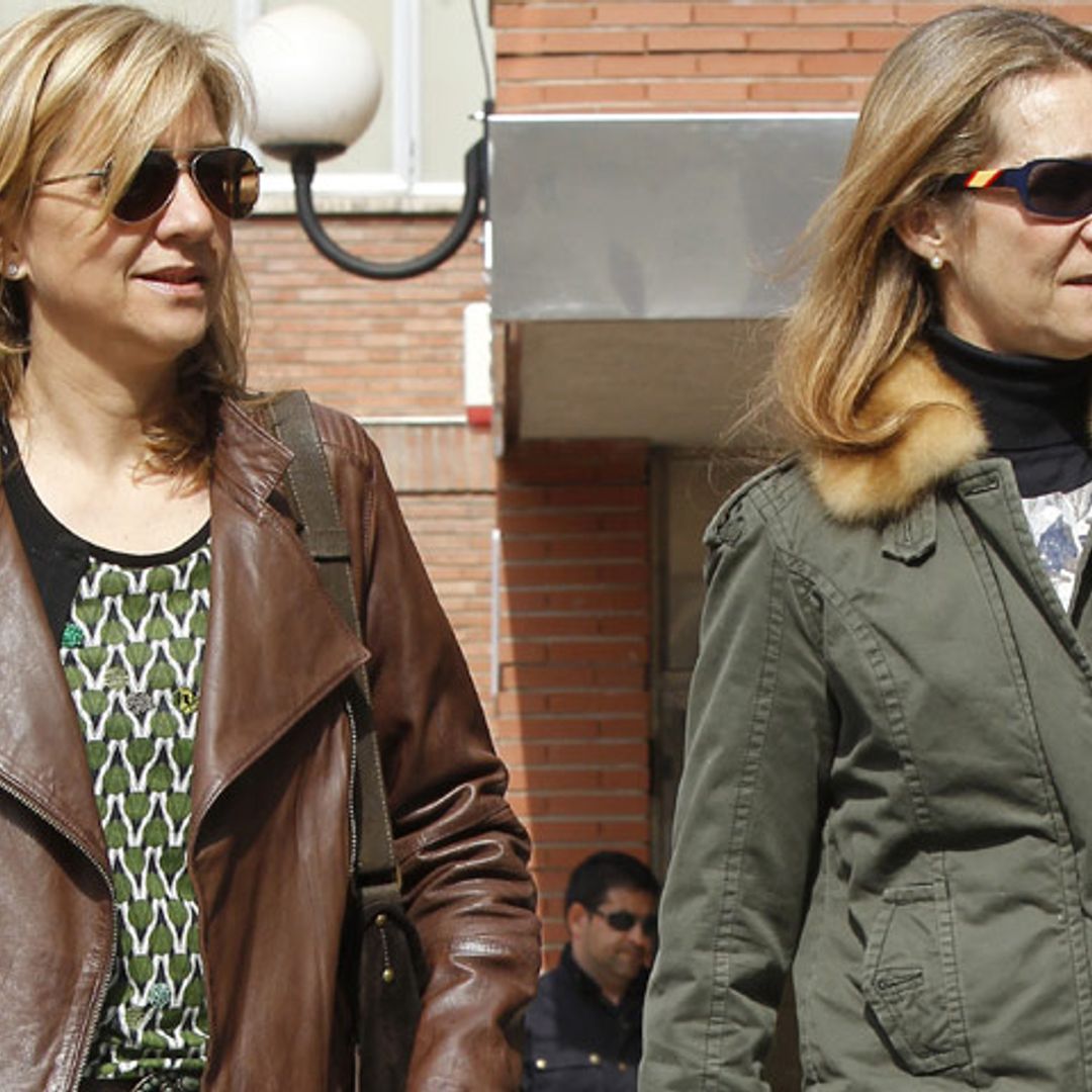 La infanta Elena pasa parte de sus Navidades con la infanta Cristina e Iñaki Urdangarin
