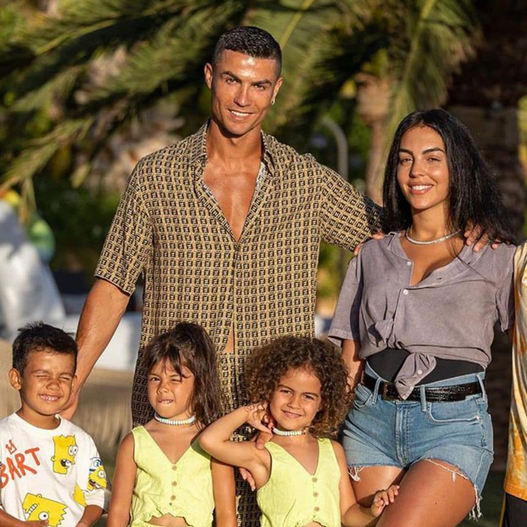 Georgina, muy emocionada, habla de su 'brillante futuro' en Arabia Saudí junto a Cristiano y sus cinco niños