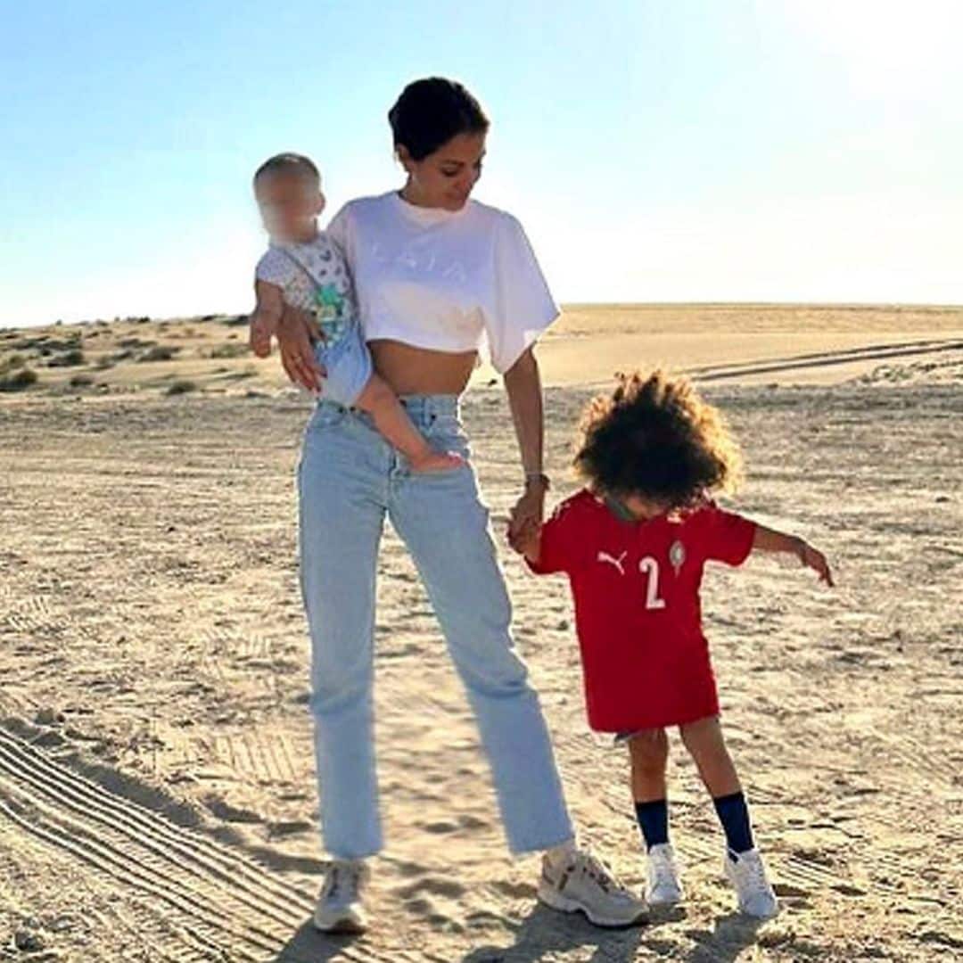 Hiba Abouk, Antonela Rocuzzo y otras parejas de futbolistas que siguen viviendo con emoción el mundial desde Qatar