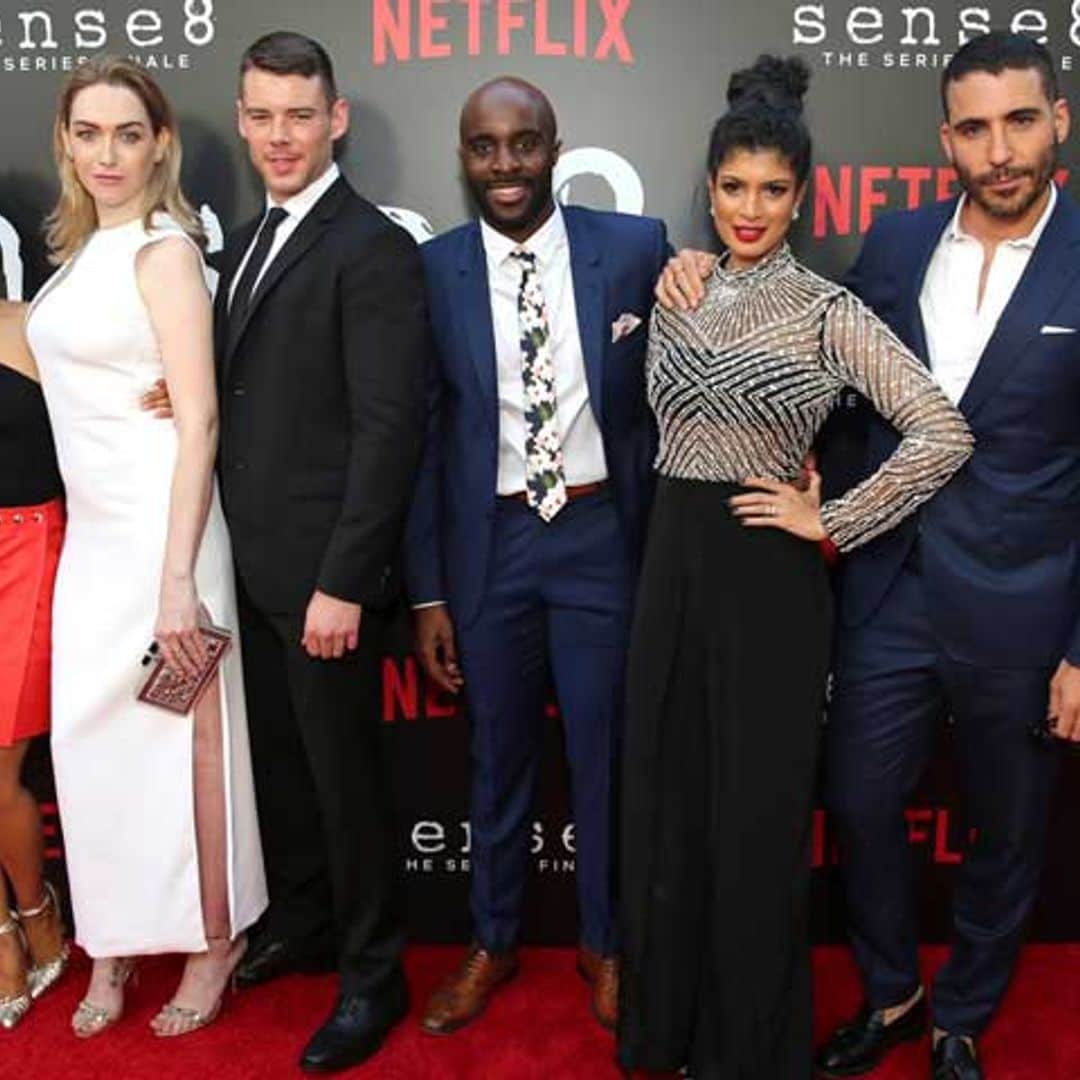 Miguel Ángel SIlvestre y el reparto de 'Sense 8' presentan la película que pone fin a la serie