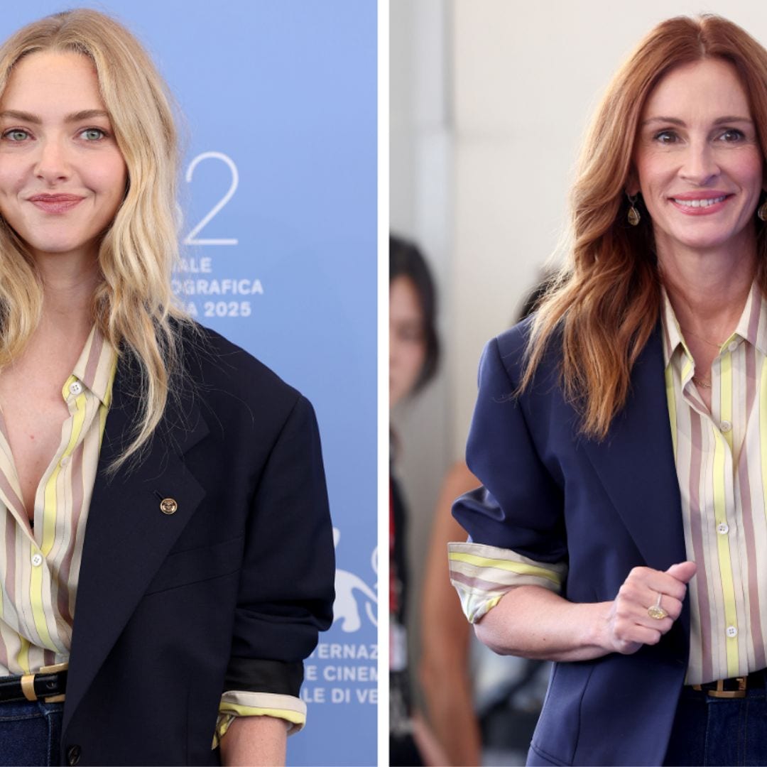 Julia Roberts y Amanda Seyfried llevan el mismo 'look' en Venecia, y esta es la razón