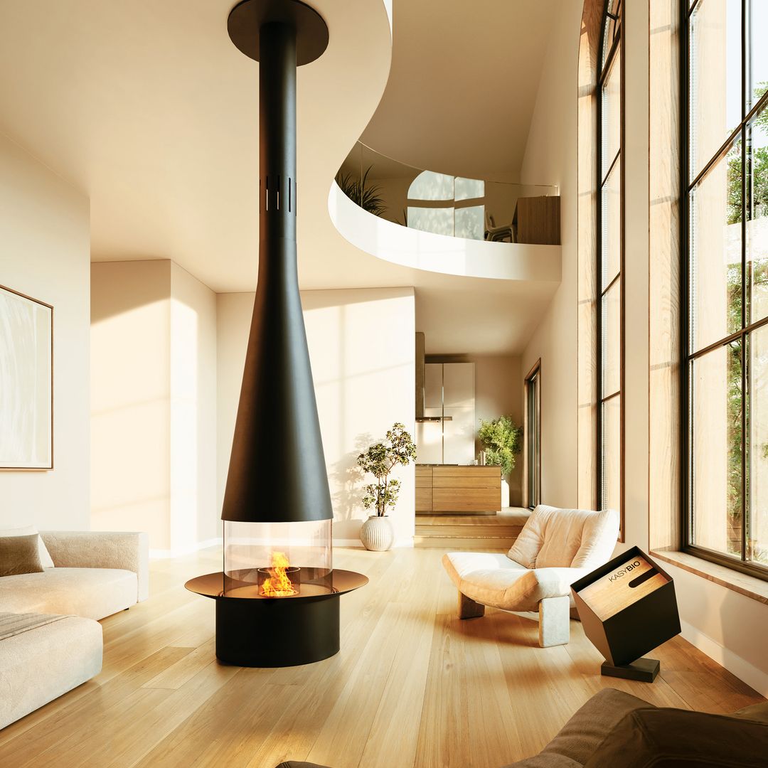 La chimenea cobra protagonismo: ideas para un salón, cálido, acogedor y sofisticado