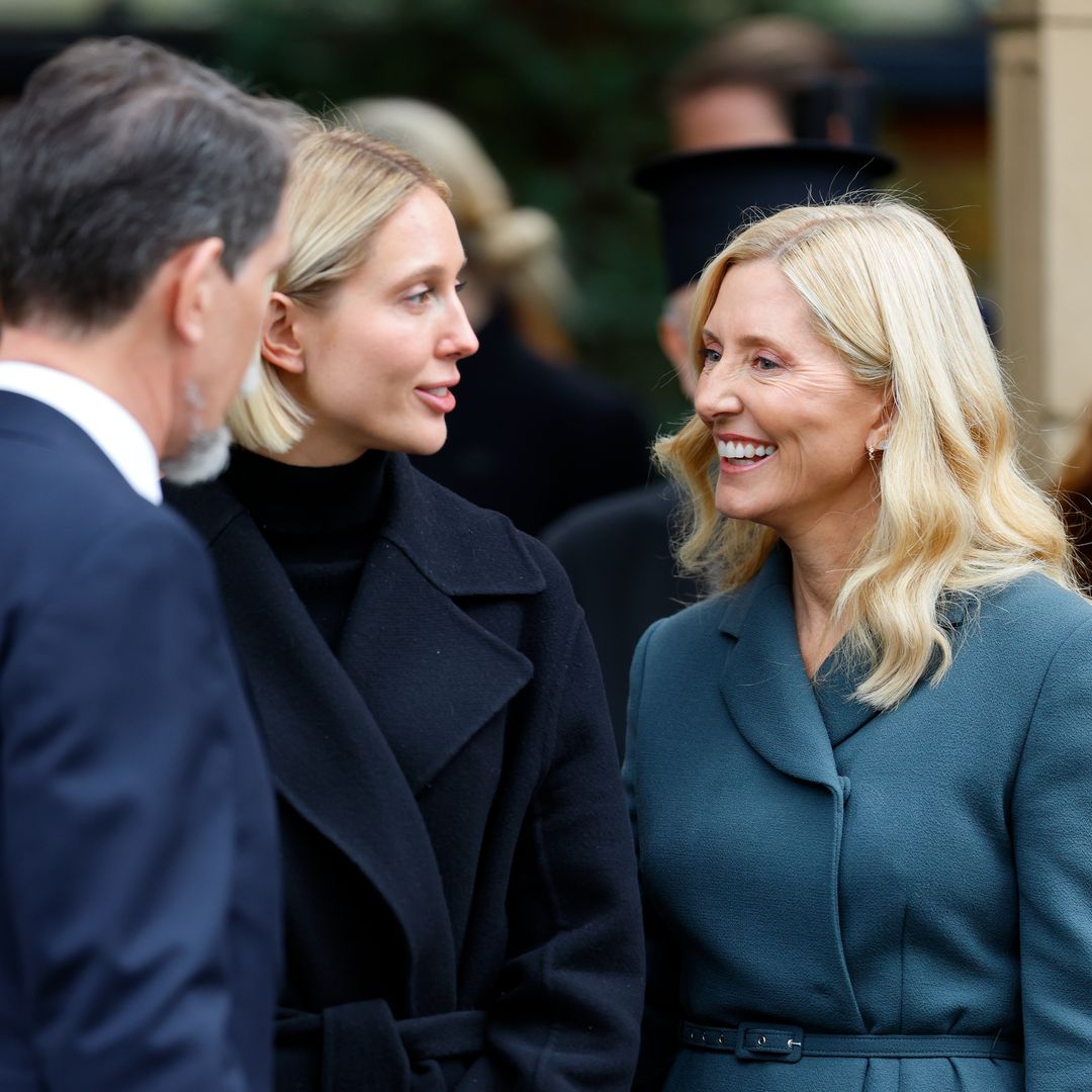 Prince Pavlos of Greece, Princess Maria-Olympia of Greece and Crown Princess Marie-Chantal of Greece attend
