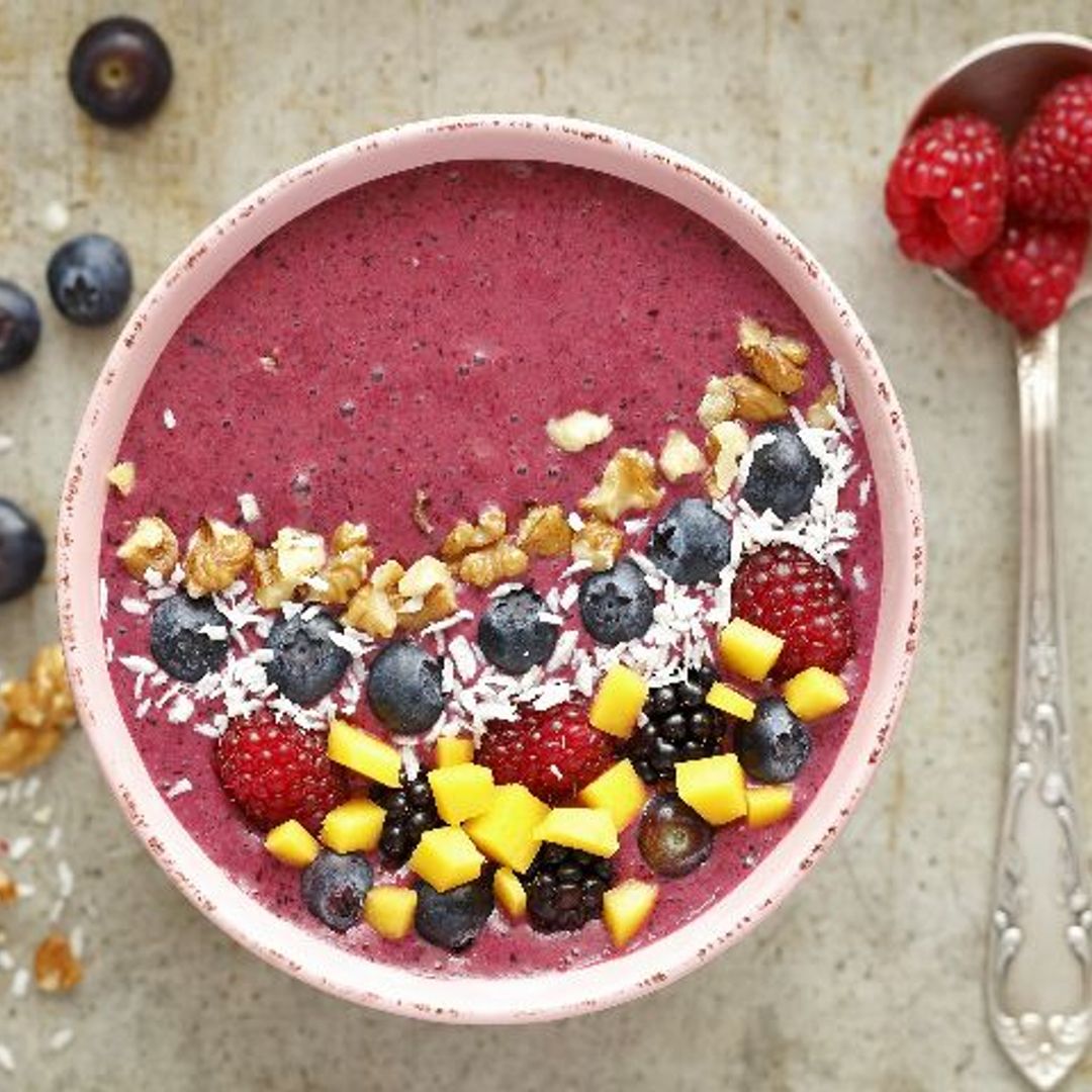 'Smoothie bowl' de frutos rojos