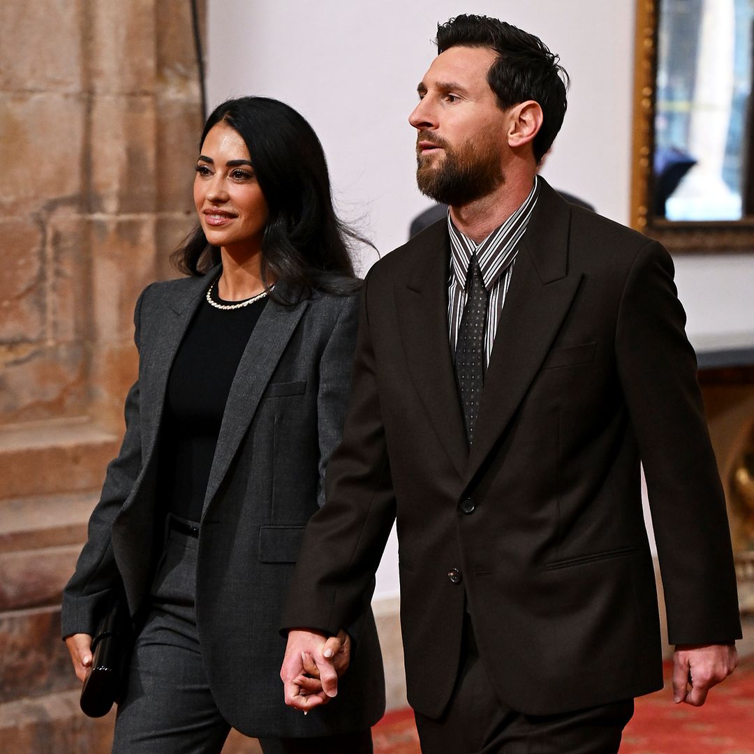 Acompañado por Antonela Roccuzzo, Lionel Messi protagoniza un especial encuentro con la princesa Leonor