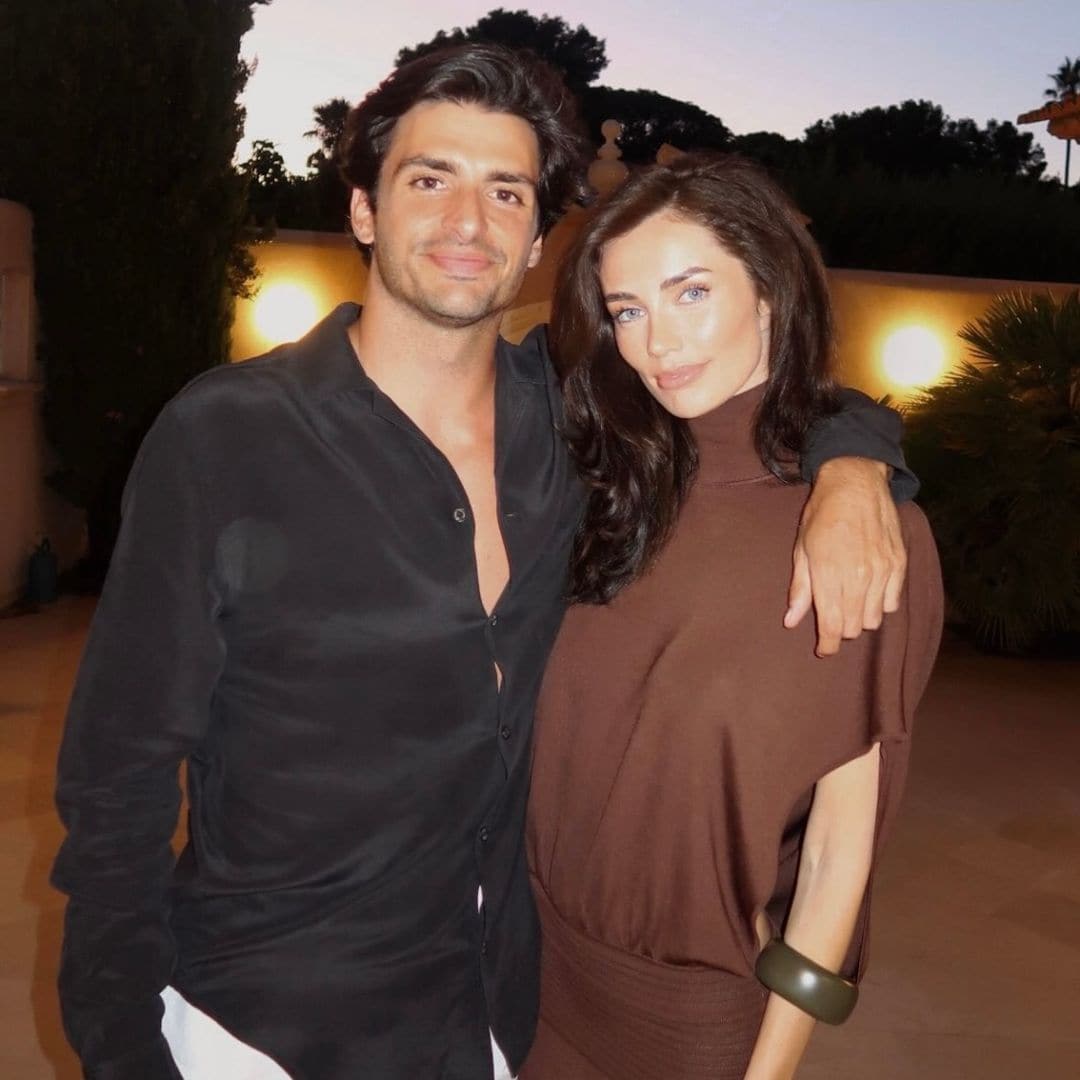 Rebecca Donaldson y Carlos Sainz: amor, moda y una felicitación de cumpleaños muy íntima