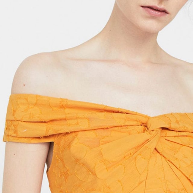 off shoulder mango