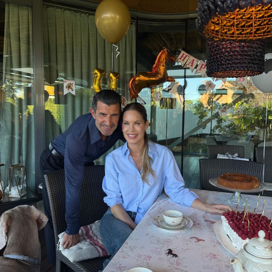 Luis Figo se declara a Helen Svedin por su 52 cumpleaños tras más de un cuarto de siglo juntos: "Te mereces toda la felicidad del mundo"