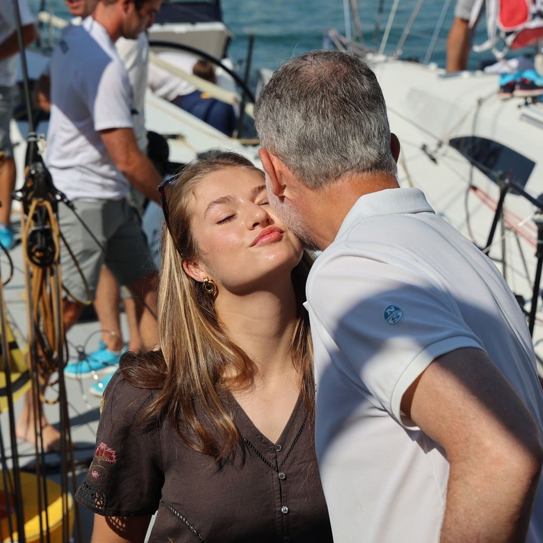 La visita sorpresa de la princesa Leonor a su padre en la Copa del Rey MAPFRE: orgullo, complicidad y una foto para el recuerdo