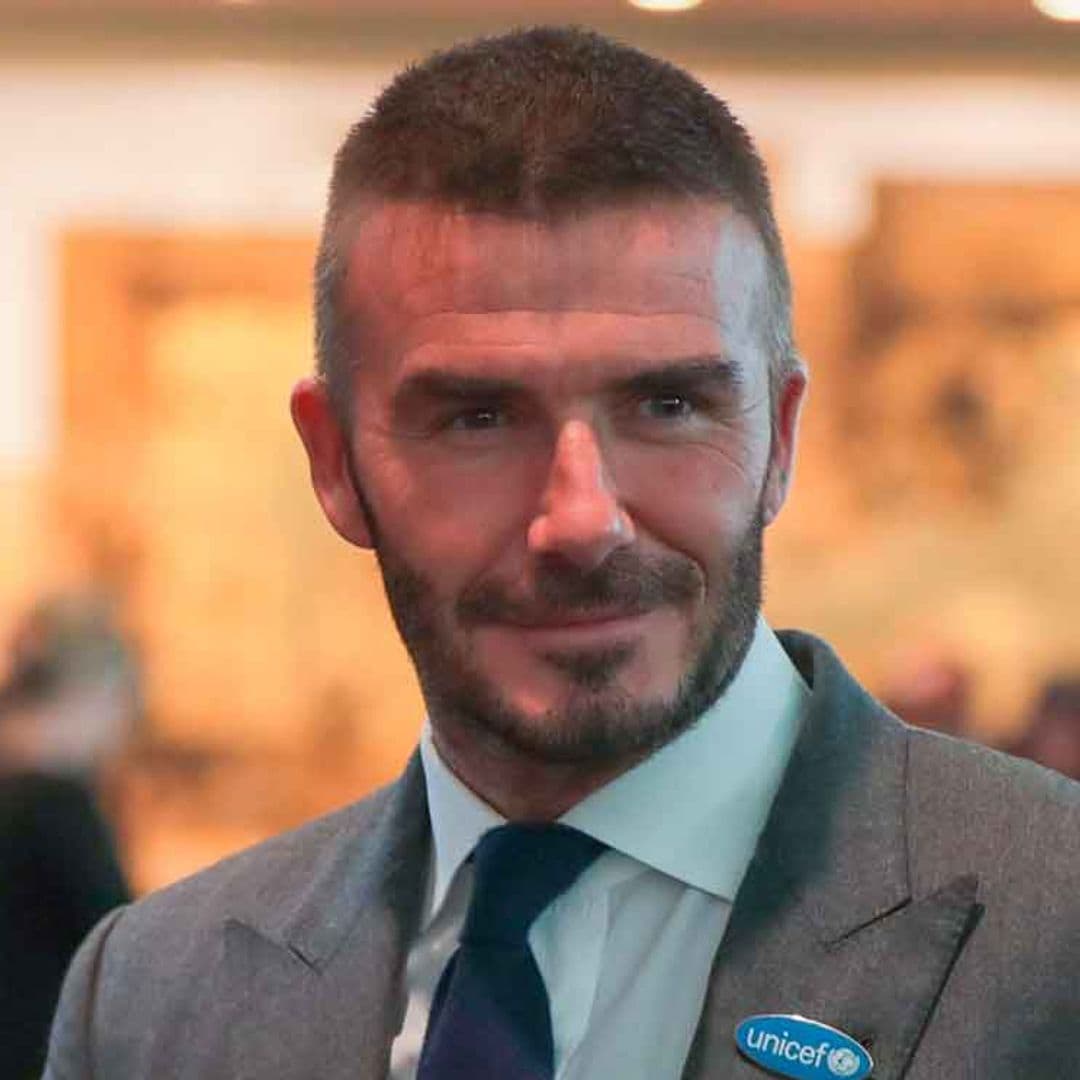 David Beckham cumple un sueño al encontrarse con uno de sus ídolos