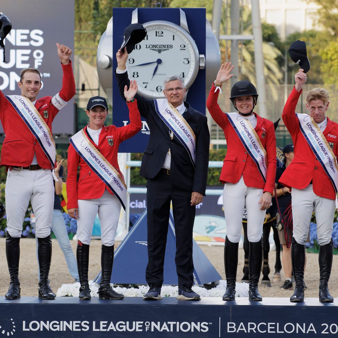 El CSIO Barcelona pone el broche final con Sira Martínez y Mireia Belmonte aplaudiendo la victoria de Alemania