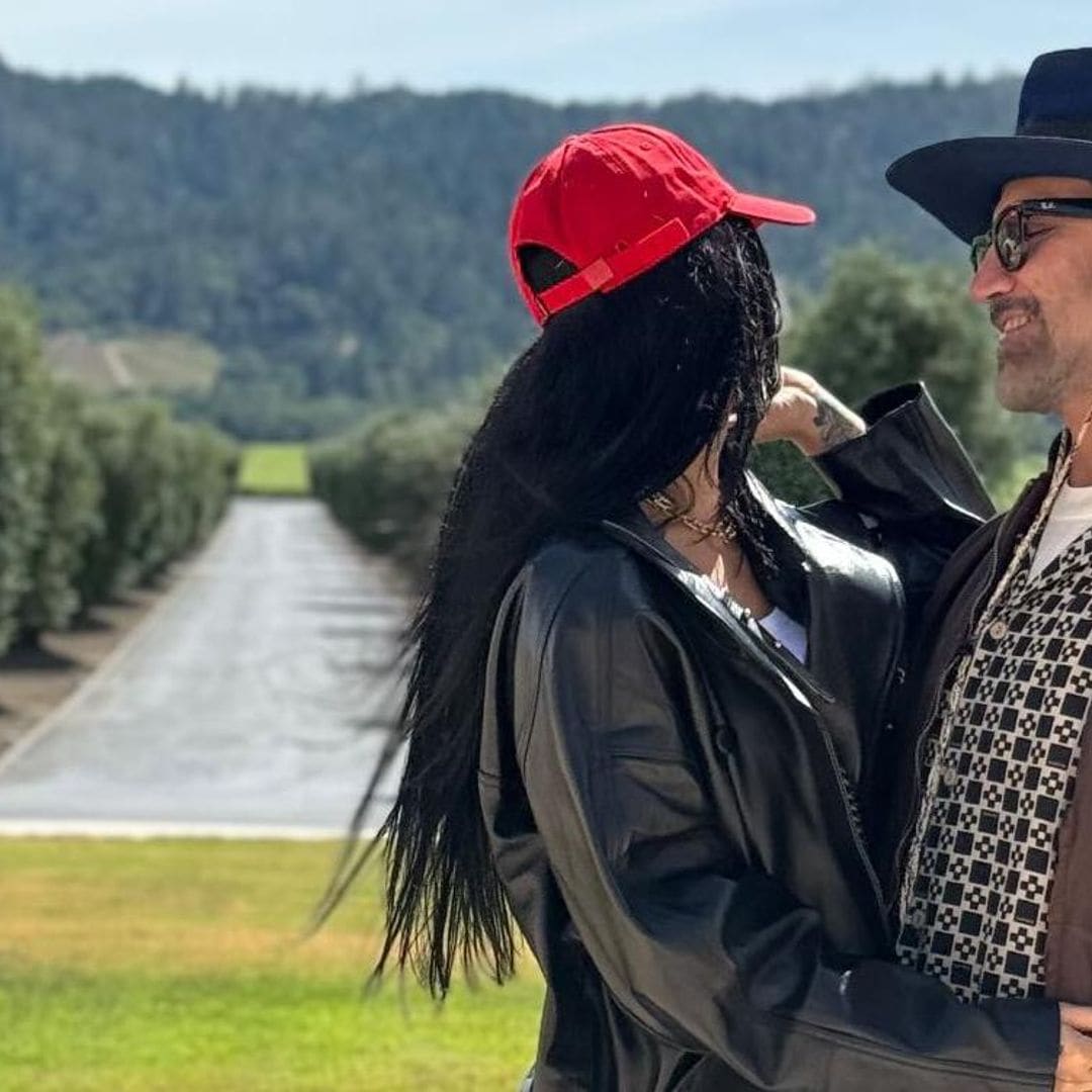 Alejandro Fernández y su novia disfrutan de una romántica visita a Napa
