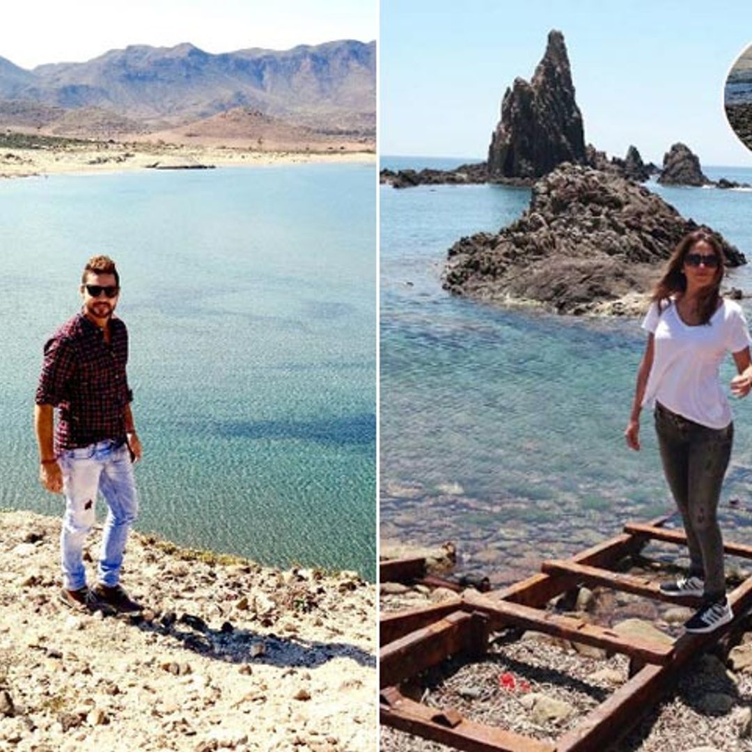 David Bisbal vive unos ‘días mágicos’ con su novia en Almería