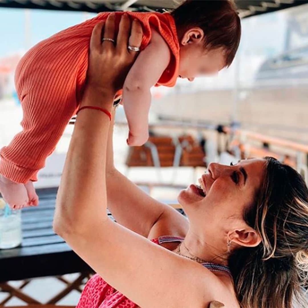 Elena Tablada comparte el primer día en barco de su 'marinerita' Camila